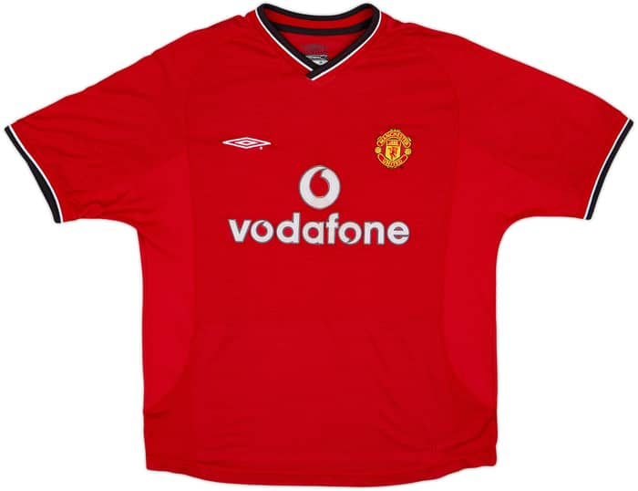 2000-02 Manchester United Home Shirt V.Nistelrooy #10 - 4/10 - (M)