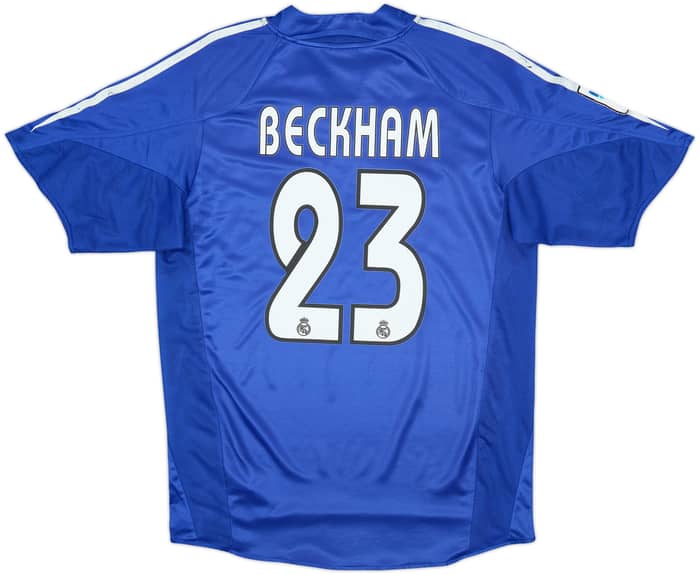 2004-05 Real Madrid Third Shirt Beckham #23 - 5/10 - (S)