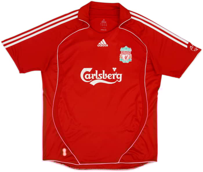 2006-08 Liverpool Home Shirt Alonso #14 - 6/10 - (XL)