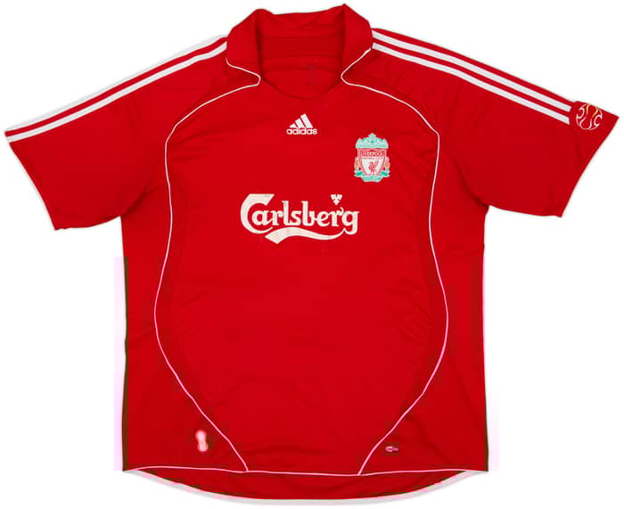 2006-08 Liverpool Home Shirt Alonso #14 - 5/10 - (XXL)