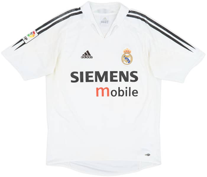 2004-05 Real Madrid Home Shirt Raul #7 - 6/10 - (S)