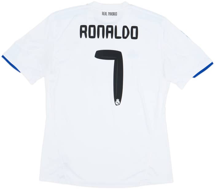 2010-11 Real Madrid Home Shirt Ronaldo #7 - 7/10 - (XL)