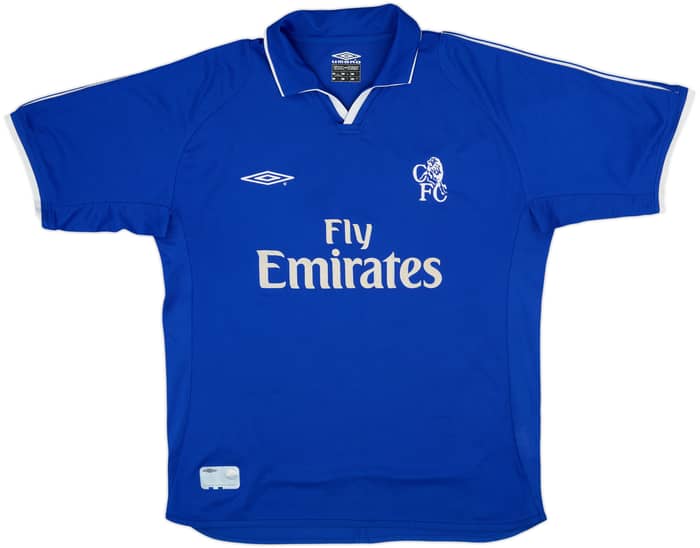 2001-03 Chelsea Home Shirt Lampard #8 - 8/10 - (L)
