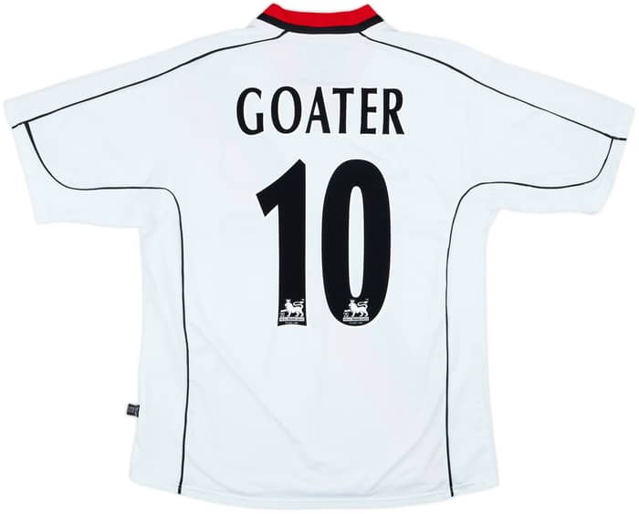 2002-03 Manchester City Away Shirt Goater #10 - 8/10 - (M)