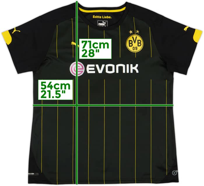 2014-16 Borussia Dortmund Away Shirt - 10/10 - (Women's L)
