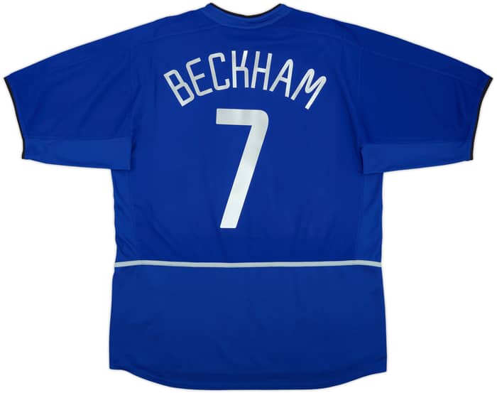 2002-03 Manchester United Third Shirt Beckham #7 - 6/10 - (L)