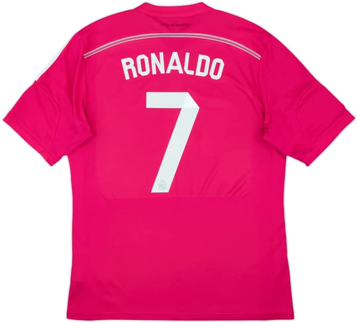 2014-15 Real Madrid Away Shirt Ronaldo #7 - 7/10 - (XL)