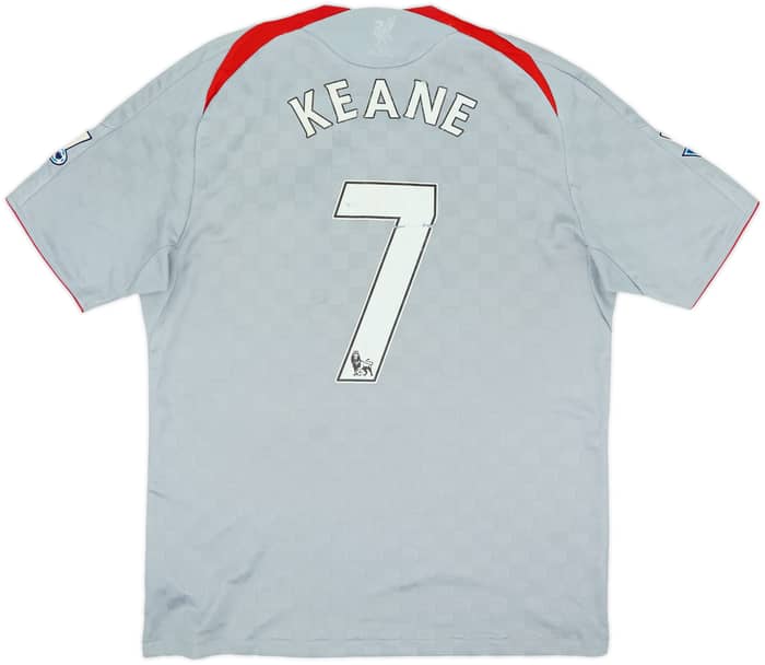 2008-09 Liverpool Away Shirt Keane #7 - 5/10 - (M)