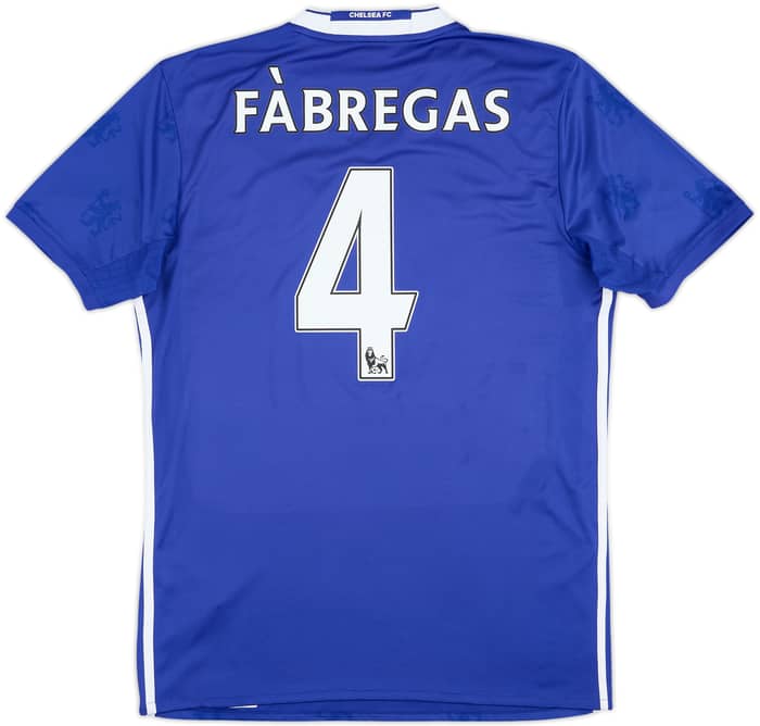 Camiseta de local del Chelsea 2016-17 Fabregas #4 - 6/10 - (M)