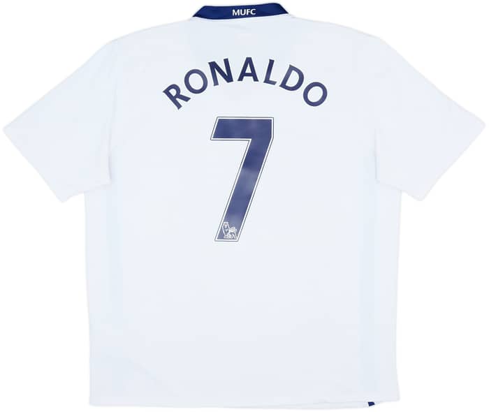 2008-10 Manchester United Away Shirt Ronaldo #7 - 6/10 - (L)