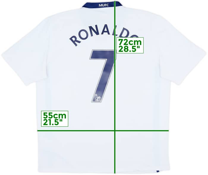 2008-10 Manchester United Away Shirt Ronaldo #7 - 6/10 - (L)