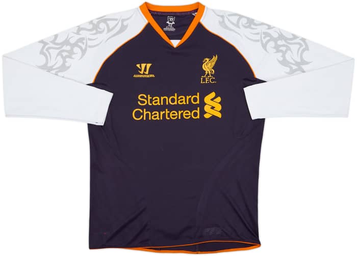 2012-13 Liverpool Third L/S Shirt Suarez #7 - 8/10 - (M)