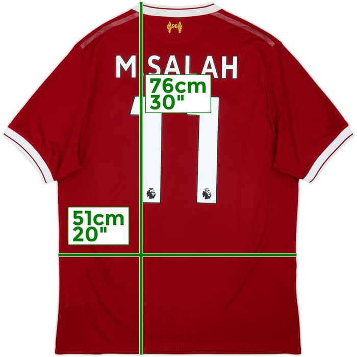 2017-18 Liverpool 125 Years Home Shirt M.Salah #11 - 5/10 - (M)