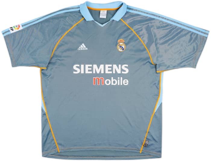 2003-04 Real Madrid Third Shirt Zidane #5 - 7/10 - (XL)