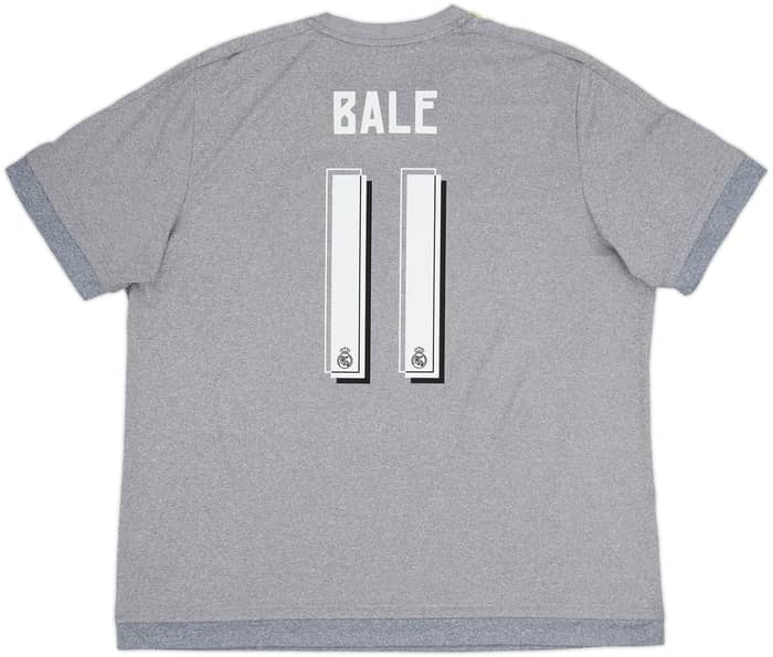 2015-16 Real Madrid Away Shirt Bale #11 - 8/10 - (XXL)