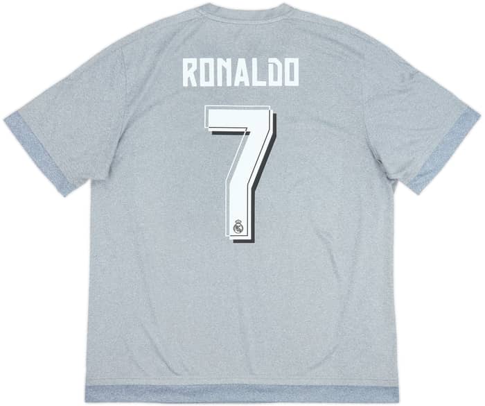 2015-16 Real Madrid Away Shirt Ronaldo #7 - 5/10 - (XL)