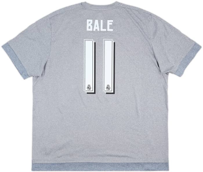 Camiseta de visitante del Real Madrid 2015-16 Bale #11 - 8/10 - (XXL)
