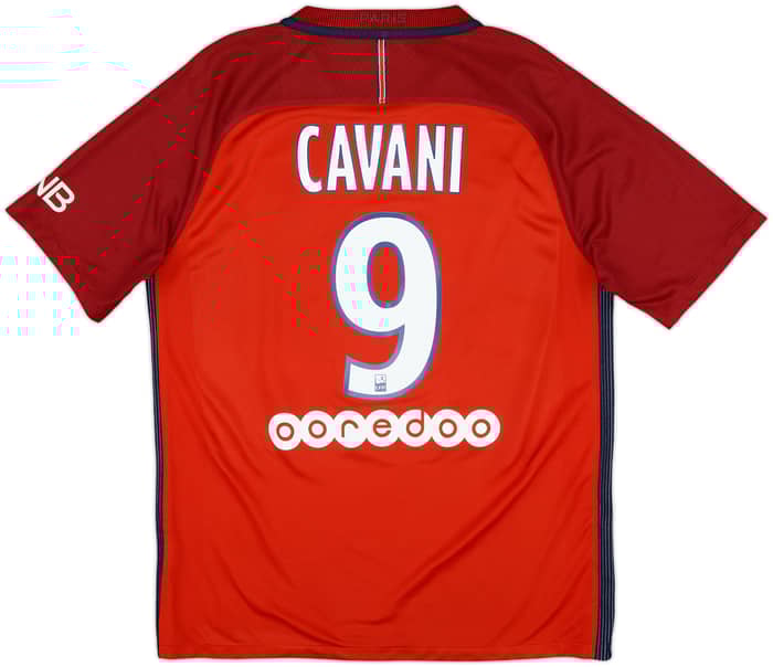 2016-17 Paris Saint-Germain Away Shirt Cavani #9 - 8/10 - (M)