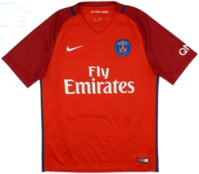 2016-17 Paris Saint-Germain Away Shirt Cavani #9 - 8/10 - (M)