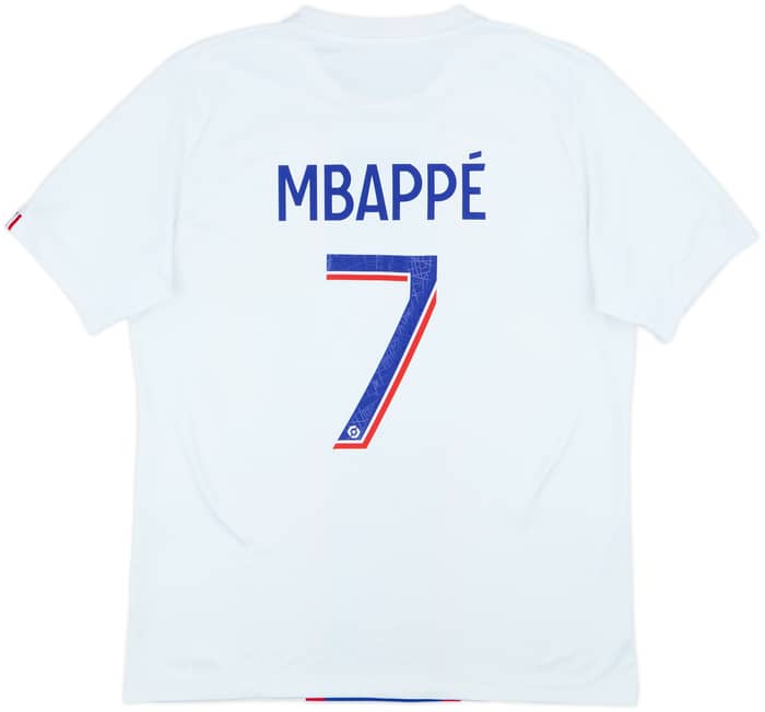 2022-23 Paris Saint-Germain Third Shirt Mbappe #7 - 8/10 - (M)