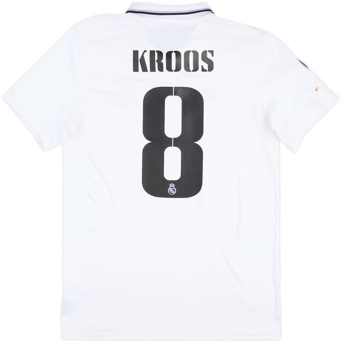 2022-23 Real Madrid Home Shirt Kroos #8 - 6/10 - (M)