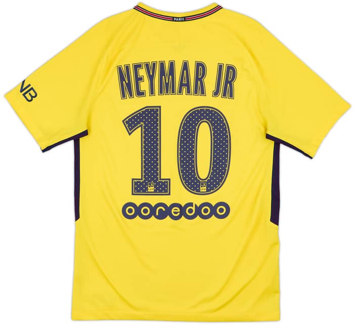 2017-18 Paris Saint-Germain Away Shirt Neymar Jr #10 - 8/10 - (S)