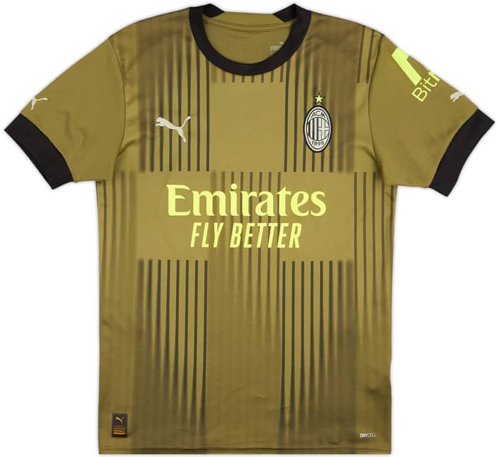 2022-23 AC Milan Third Shirt R.Leao #17 - 9/10 - (S)