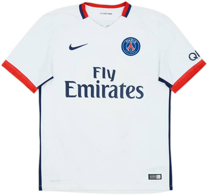 2015-16 Paris Saint-Germain Away Shirt Ibrahimovic #10 - 6/10 - (M)