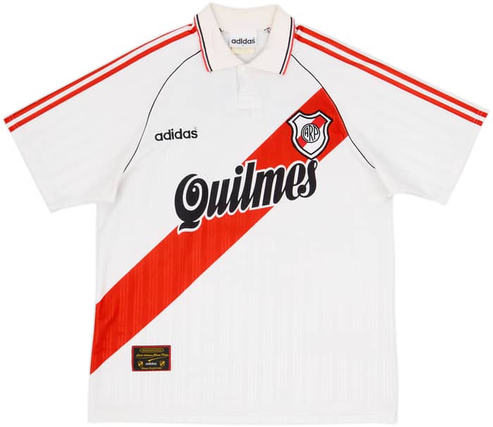 1995-96 River Plate Home Shirt - 8/10 - (L)