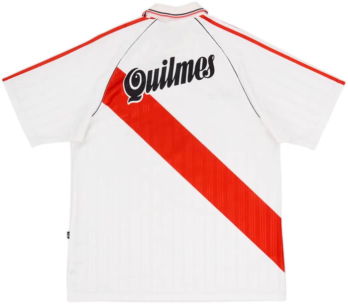 1995-96 River Plate Home Shirt - 8/10 - (L)