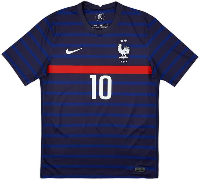 Camiseta de local de Francia 2020-21 Mbappe #10 - 8/10 - (M)