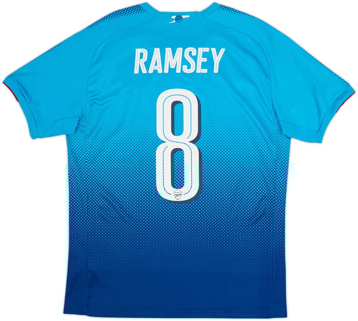 2017-18 Arsenal Visitante Camiseta Ramsey #8 - 6/10 - (M)