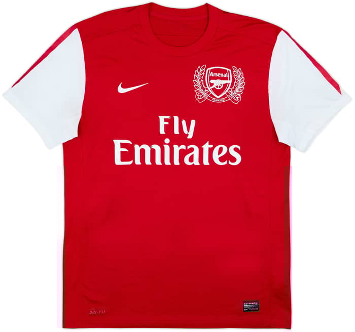2011-12 Arsenal Home Shirt Arteta #8 - 6/10 - (L)