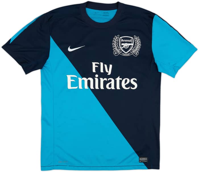 2011-12 Arsenal Visitante Camiseta Arteta #8 - 9/10 - (M)