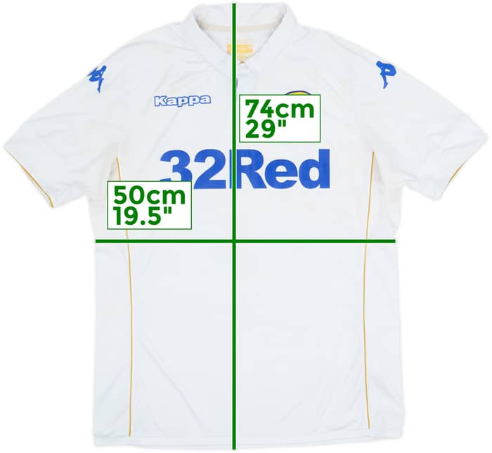 Camiseta de local del Leeds United 2016-17 - 5/10 - (L)