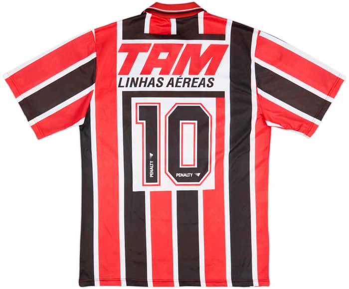 1995 Sao Paulo Away Shirt #10 - 9/10 - (L)
