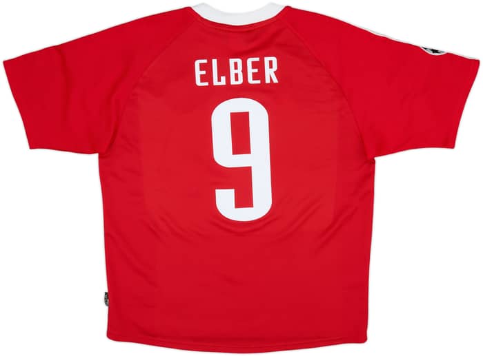 2001-02 Bayern Munich CL Shirt Elber #9 - 9/10 - (M)