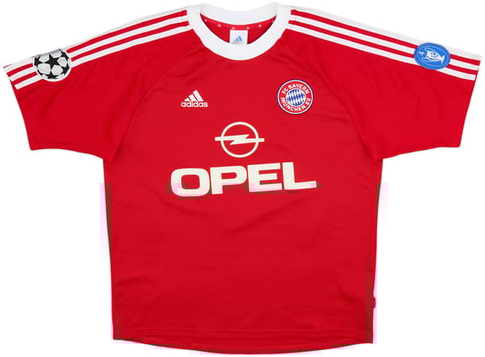 2001-02 Bayern Munich CL Shirt Elber #9 - 9/10 - (M)