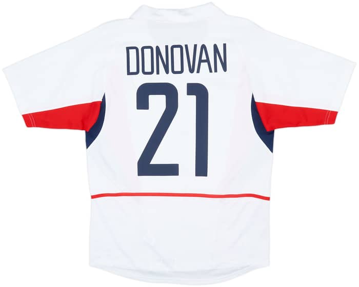 2002-03 USA Home Shirt Donovan #21 - 8/10 - (S)