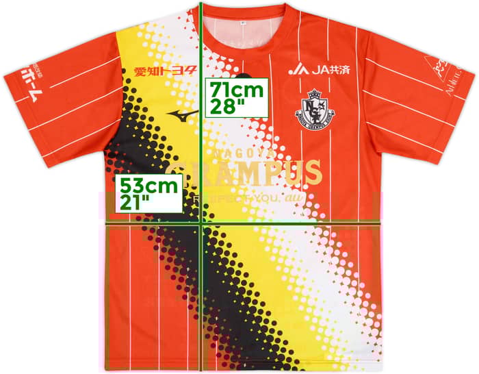 2022 Nagoya Grampus Eight x Beams Stadium Shirt - 10/10 - (L)