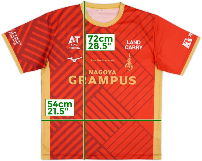 2025 Nagoya Grampus Eight x Beams Stadium Shirt - 10/10 - (L)