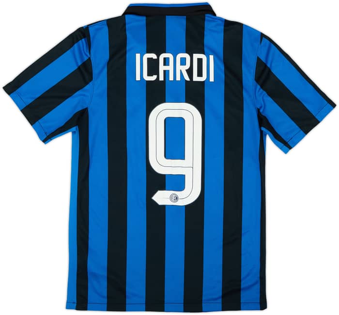 2015-16 Inter Milan Home Shirt Icardi #9 - 7/10 - (S)
