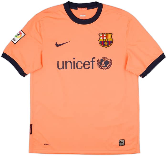 2009-10 Barcelona Away Shirt Ibrahimovic #9 - 8/10 - (M)