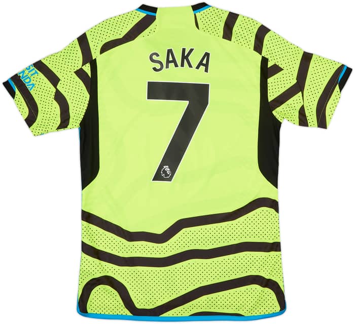 2023-24 Arsenal Authentic Away Shirt Saka #7 - 9/10 - (M)