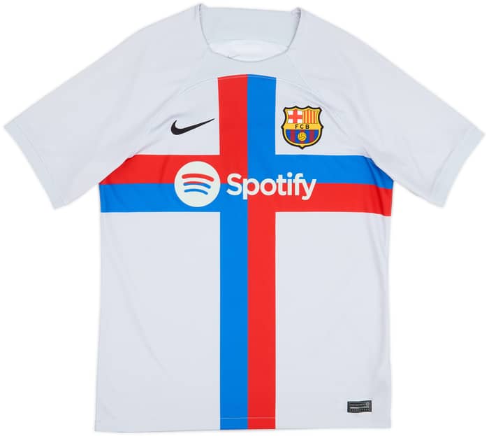 2022-23 Barcelona Third Shirt Lewandowski #9 - 9/10 - (M)