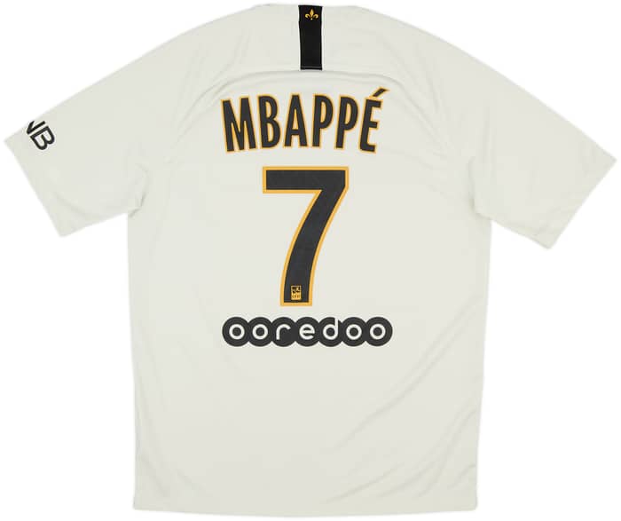 2018-19 Paris Saint-Germain Away Shirt Mbappe #7 - 8/10 - (M)