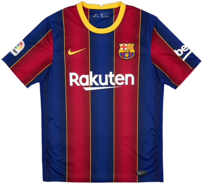 2020-21 Barcelona Home Shirt Ansu Fati #31 - 8/10 - (M)