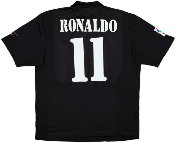2002-03 Real Madrid Camiseta de visitante del Centenario Ronaldo #11 - 5/10 - (XL)