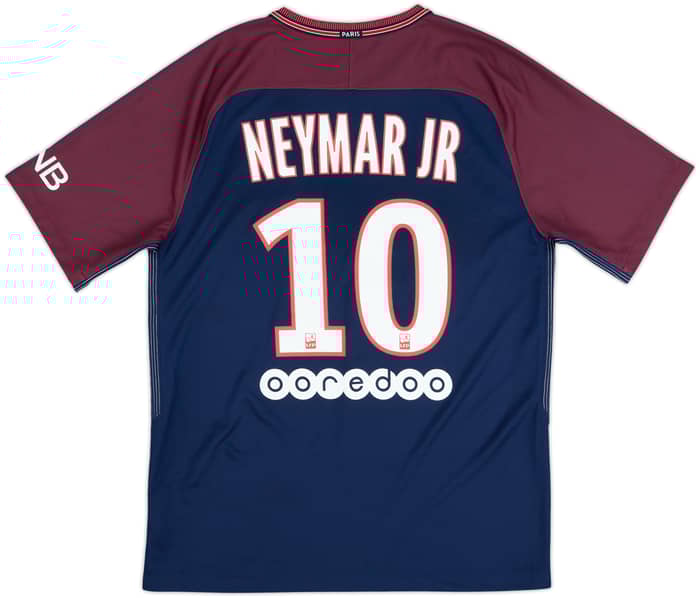 2017-18 Paris Saint-Germain Home Shirt Neymar Jr #10 - 10/10 - (M)