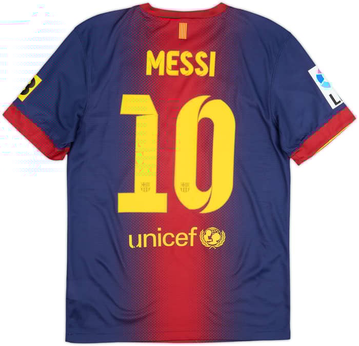 2012-13 Barcelona Camiseta Local Messi #10 - 6/10 - (S)
